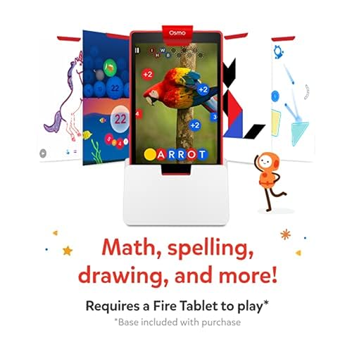 Osmo Genius Starter Kit, STEM Learning Games for Kids Ages 6–10 with iPad Compatibility