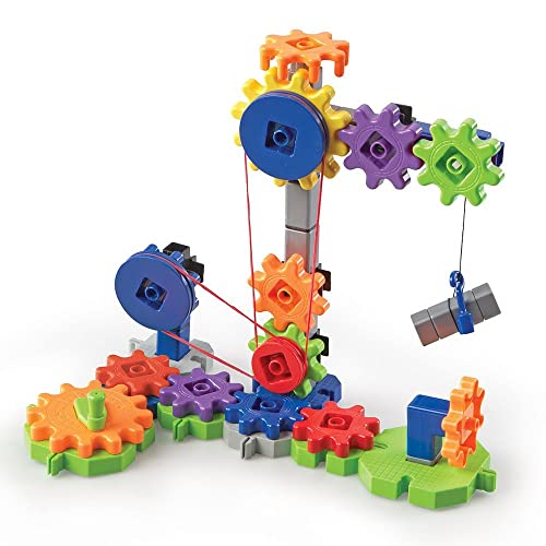 Gears! Gears! Gears! Machines in Motion STEM Building Set for Kids, Hands-On Engineering Construction Toy