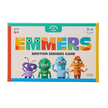 Emotion Regulation & Empathy Board Game for Kids, Social Emotional Learning (SEL) Family & Therapy Game Ages 4+