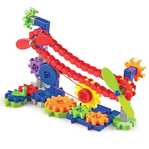 Gears! Gears! Gears! Machines in Motion STEM Building Set for Kids, Hands-On Engineering Construction Toy