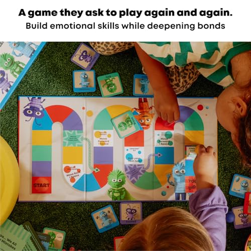Emotion Regulation & Empathy Board Game for Kids, Social Emotional Learning (SEL) Family & Therapy Game Ages 4+
