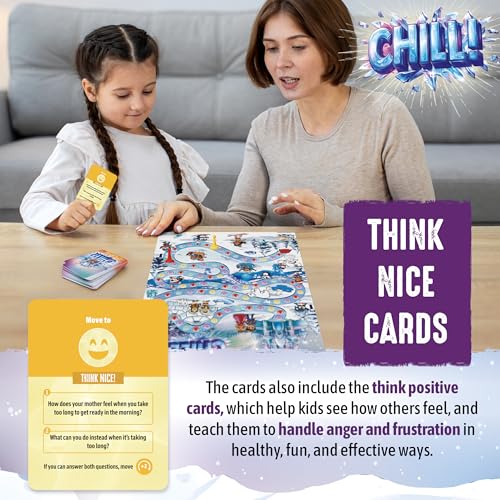 Anger Management Board Game for Kids, Social Emotional Learning (SEL) Therapy Game for Ages 5–9