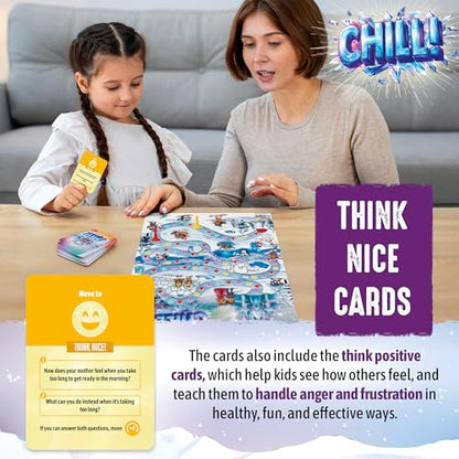Anger Management Board Game for Kids, Social Emotional Learning (SEL) Therapy Game for Ages 5–9