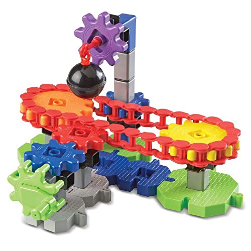 Gears! Gears! Gears! Machines in Motion STEM Building Set for Kids, Hands-On Engineering Construction Toy