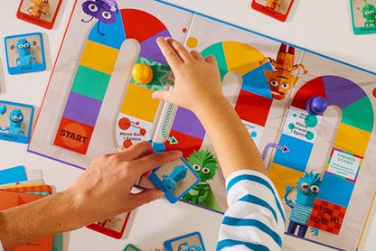Emotion Regulation & Empathy Board Game for Kids, Social Emotional Learning (SEL) Family & Therapy Game Ages 4+