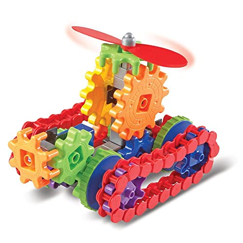 Gears! Gears! Gears! Machines in Motion STEM Building Set for Kids, Hands-On Engineering Construction Toy