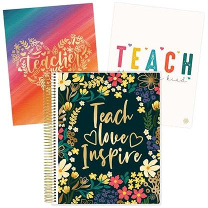 bloom daily planners Undated Academic Year Teacher Planner & Calendar