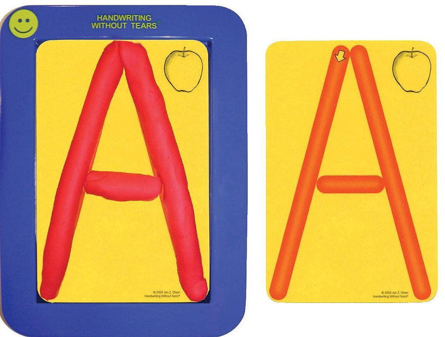 Pre-Writing Letter & Number Dough Set for Kids Fine Motor Learning Tool