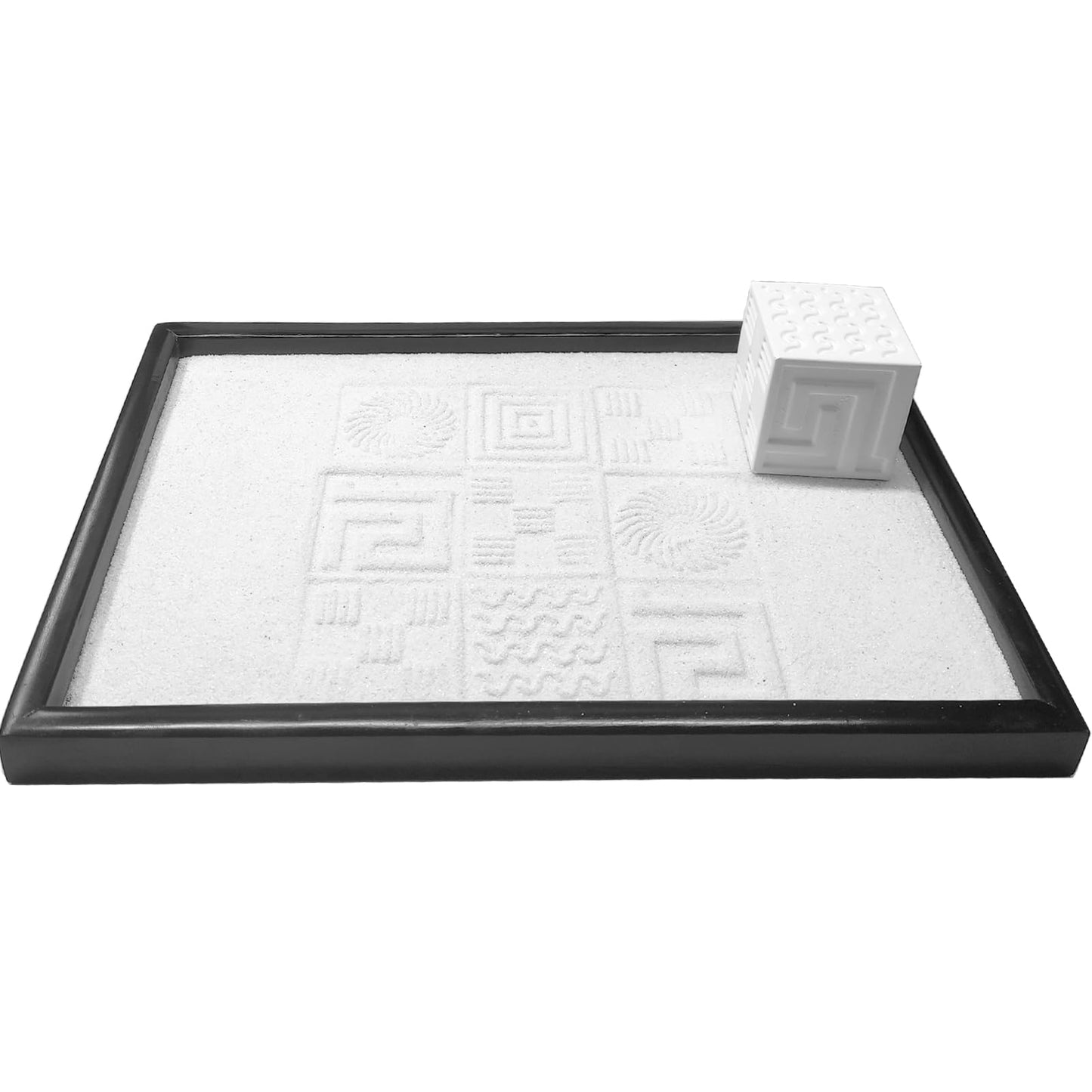 AOVOA Zen Garden for Desk, Zen Meditation Gift with Spheres