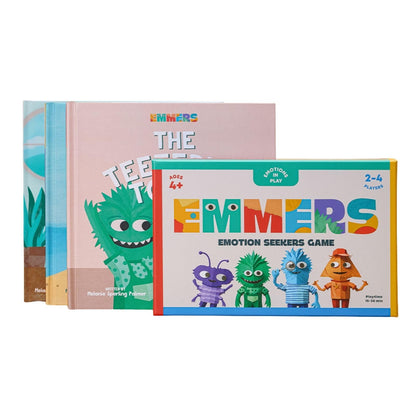 Emotion Regulation & Empathy Board Game for Kids, Social Emotional Learning (SEL) Family & Therapy Game Ages 4+