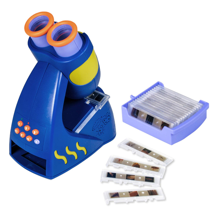 Educational Insights Geosafari Jr. Talking Microscope, Brown Box Packaging