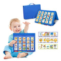 Visual Communication Board for Kids, Nonverbal Speech Therapy & Autism Learning Cue Cards