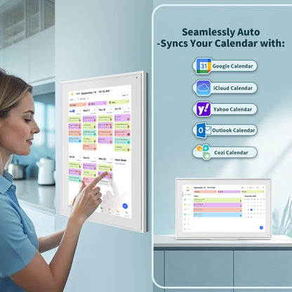 Digital Calendar, Smart Electronic Calendar&Chore Chart