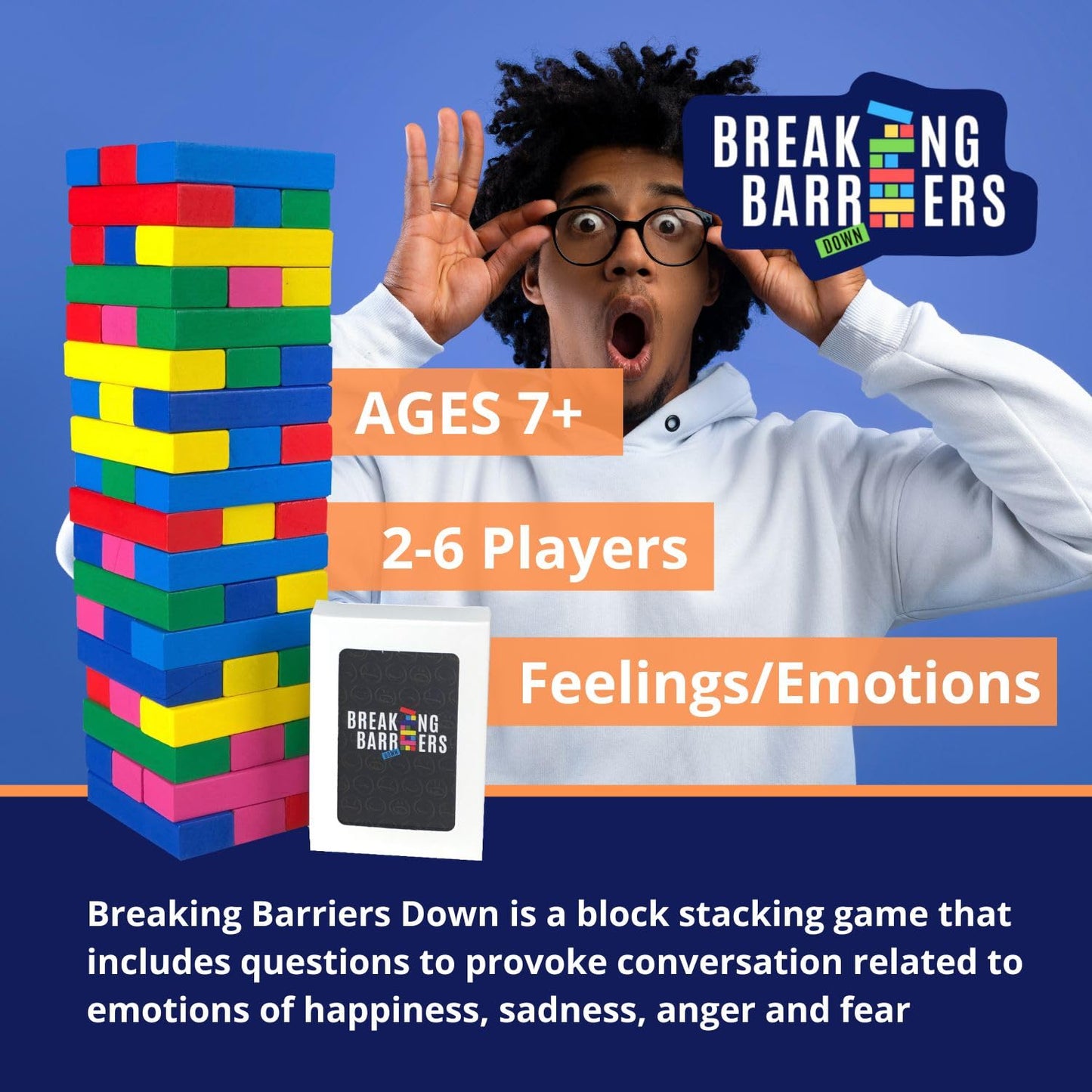 Social Skills & Emotion Regulation Board Game for Kids, Feelings & Anger Management Therapy Game (Ages 4+)