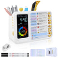12/24 Hour Switching Visual Timer & Task Management Tool for Kids, ADHD & Autism Self-Regulation Support with 99-Minute Countdown