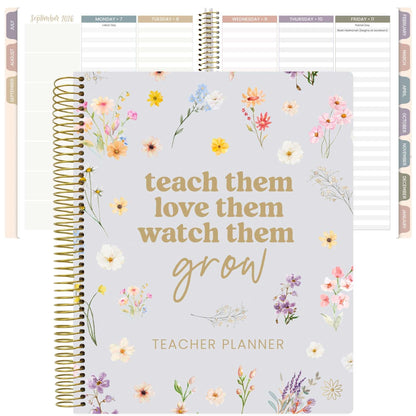 bloom daily planners Undated Academic Year Teacher Planner & Calendar