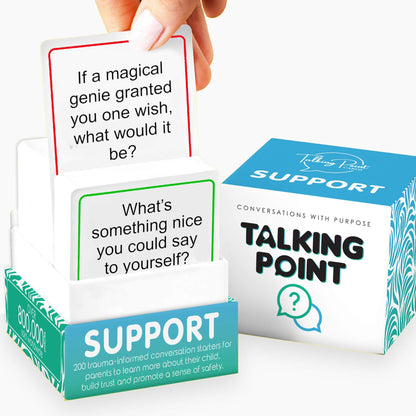 200 Conversation Starter Cards for Therapy, Counseling & Family Connection