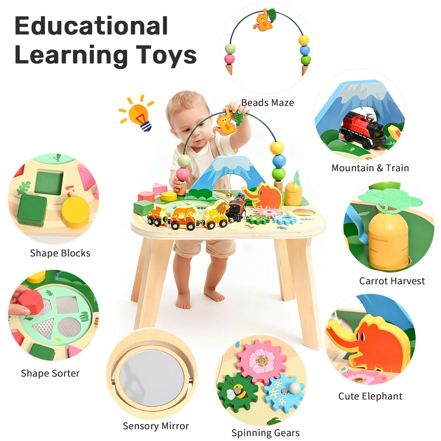 WINGYZ 9-in-1 Activity Table