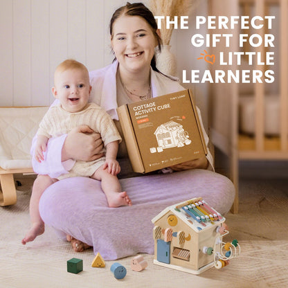 Tiny Land Wooden Activity Cube