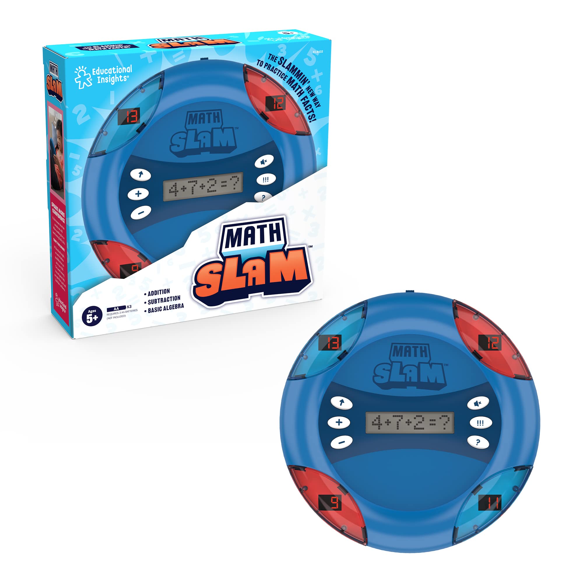 Handheld Math Game for Kids, Addition & Subtraction Learning