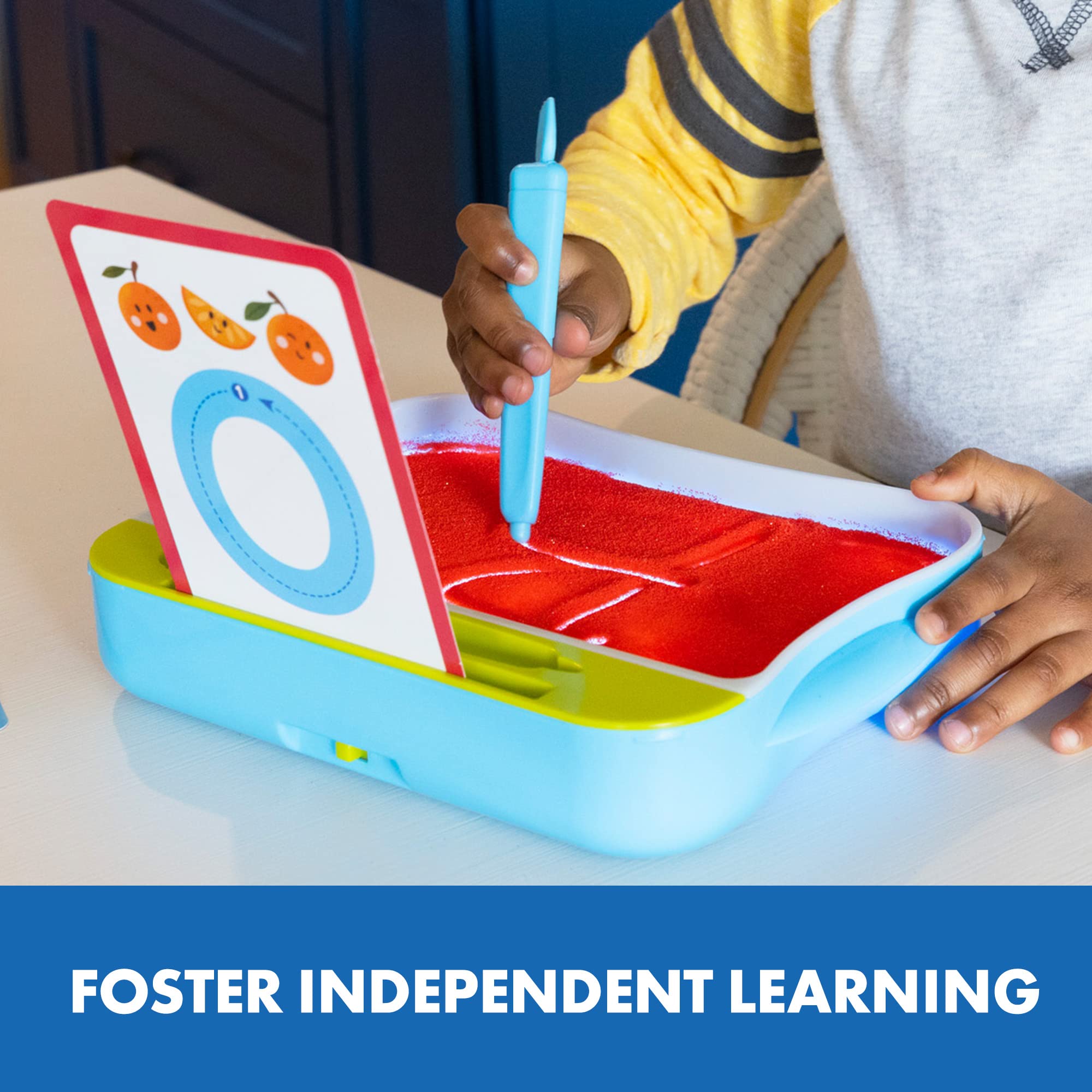 Light-Up Letter Tracing Board for Kids, Preschool Writing Practice Toy Ages 3–5