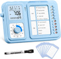 3-in-1 Visual ADHD Timer & Task Planner for Kids & Adults, Chore Chart & Daily Schedule Board for Home & Homeschool