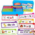 Phonics Word Family Flip Book & Flash Cards for Kids Ages 3–8