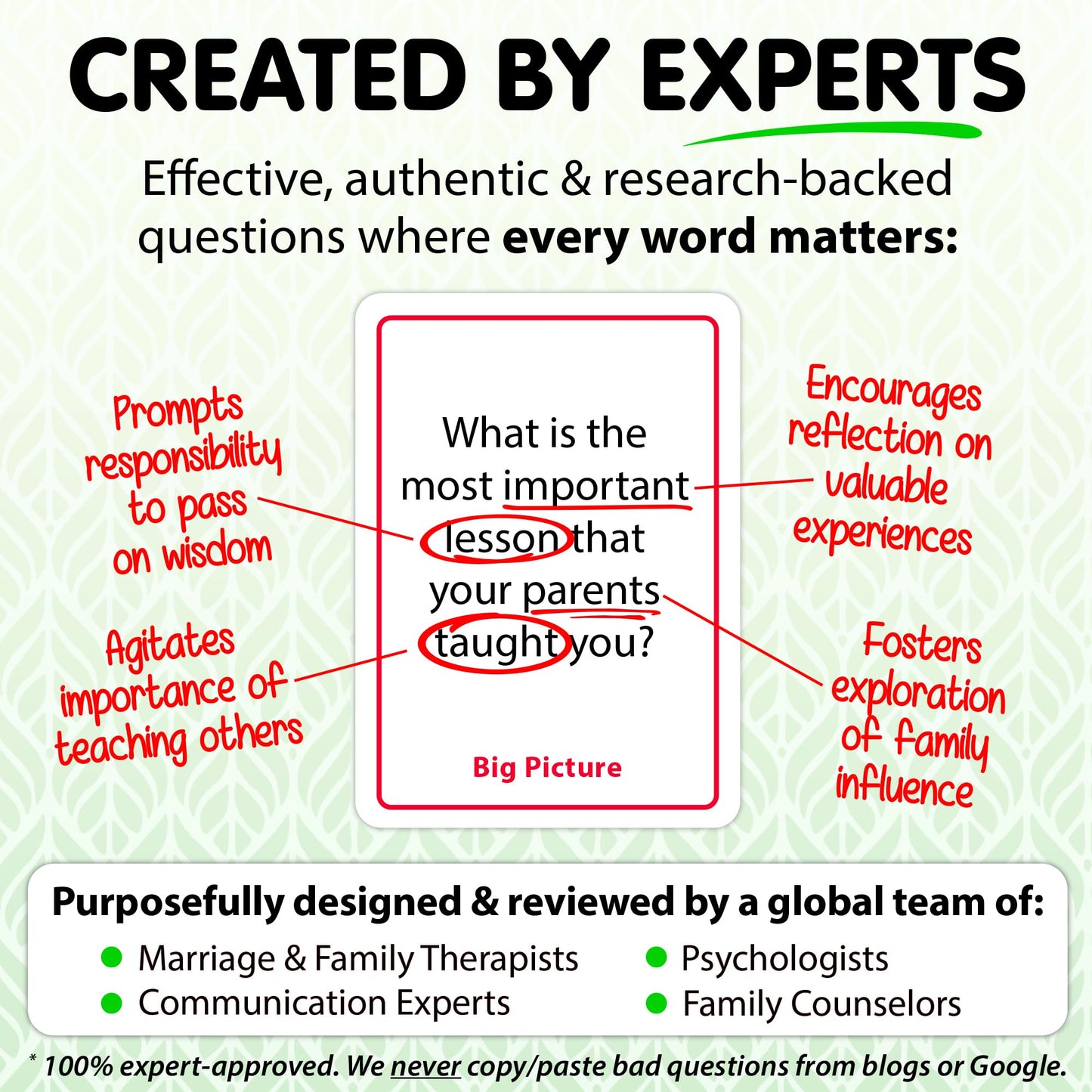 Conversation Cards for Grandparents & Family, Life Story & Memory Sharing Questions, Family Storytelling Card Game for Meaningful Connection & Legacy Building