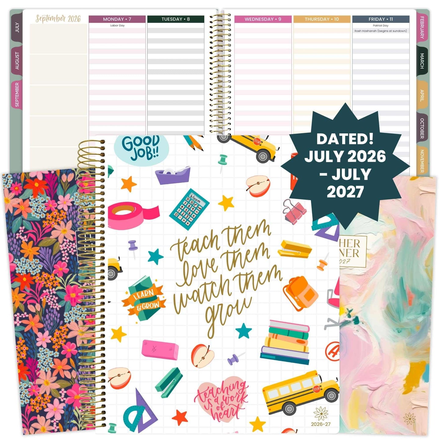bloom daily planners 2026-2027 Teacher Planners