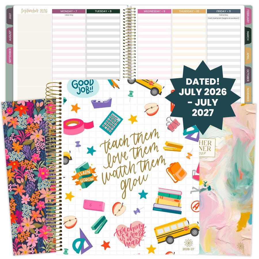 bloom daily planners 2026-2027 Teacher Planners