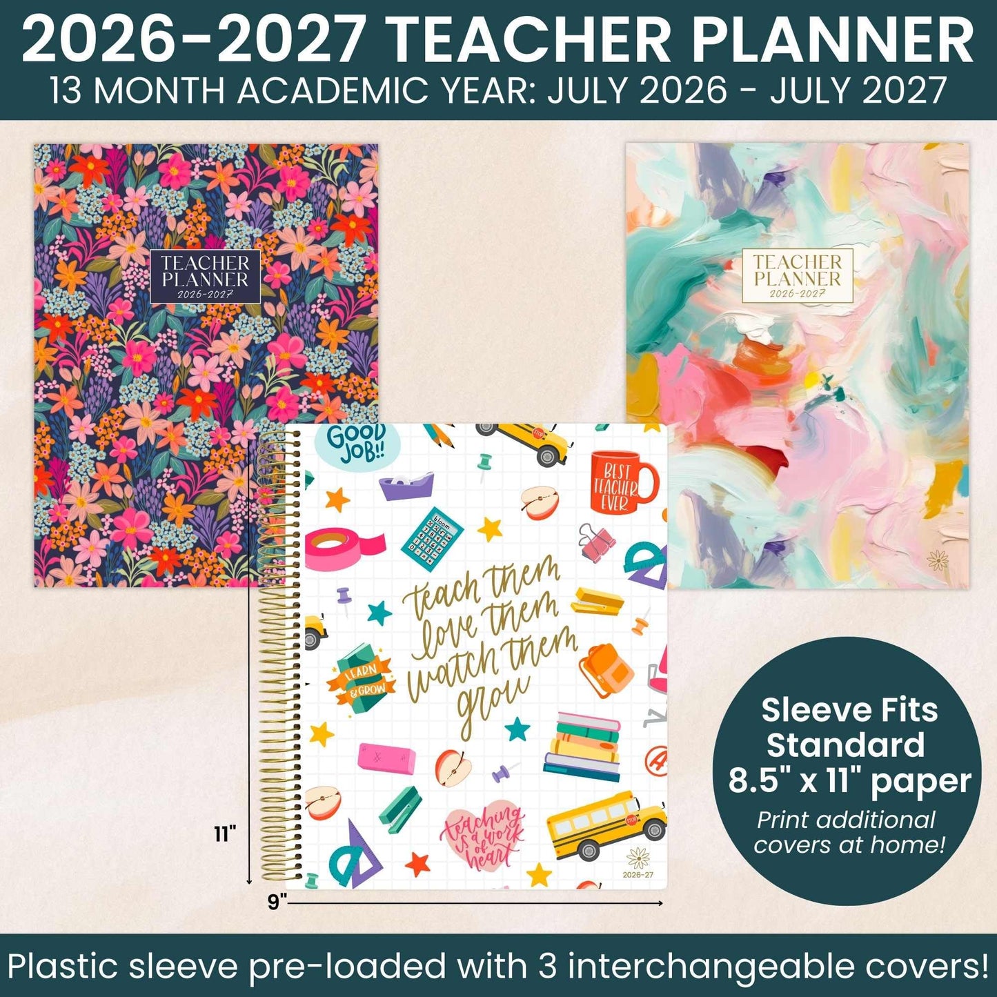 bloom daily planners 2026-2027 Teacher Planners