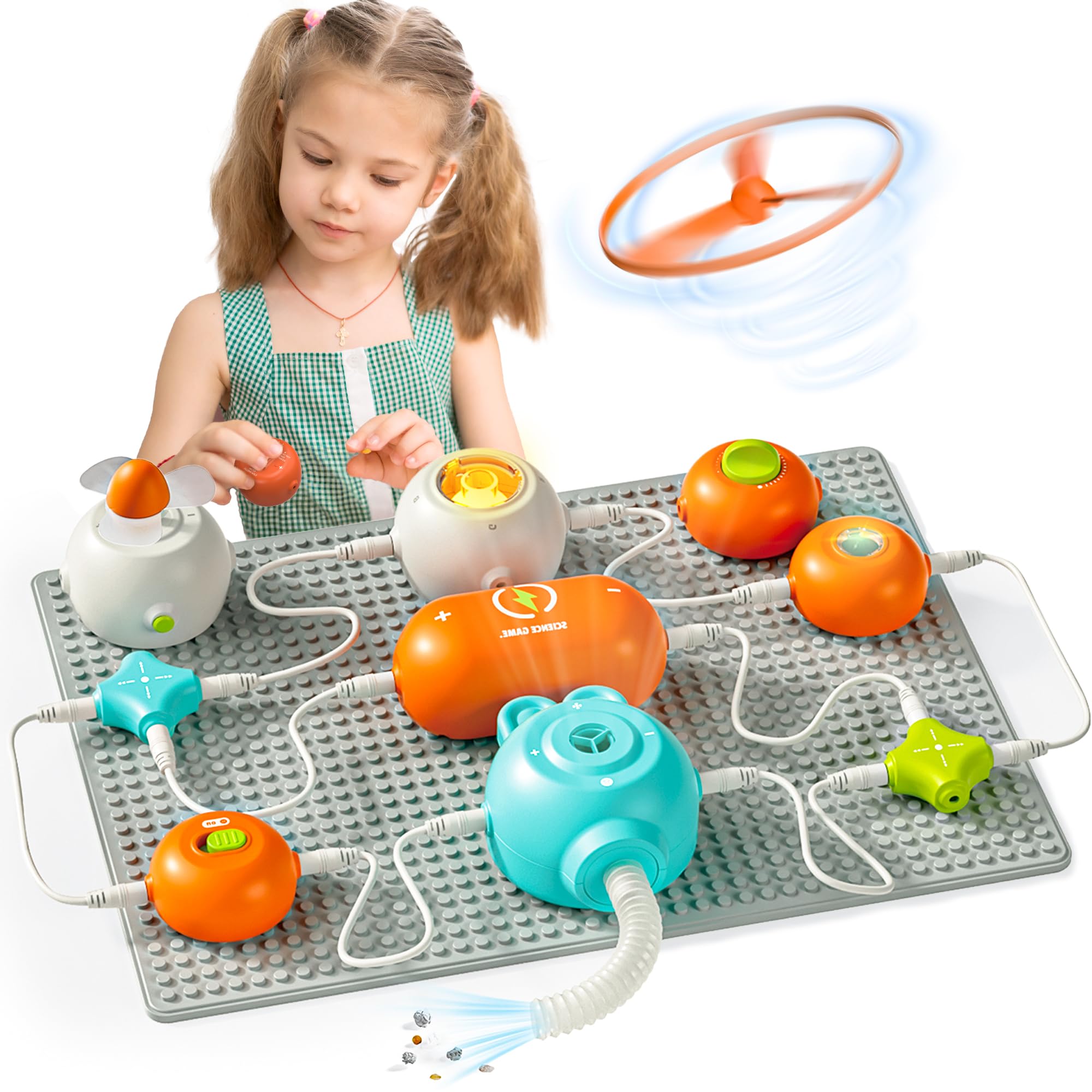 STEM Science Kits for Kids, Electronics Exploration Educational Toy Set Ages 6–12