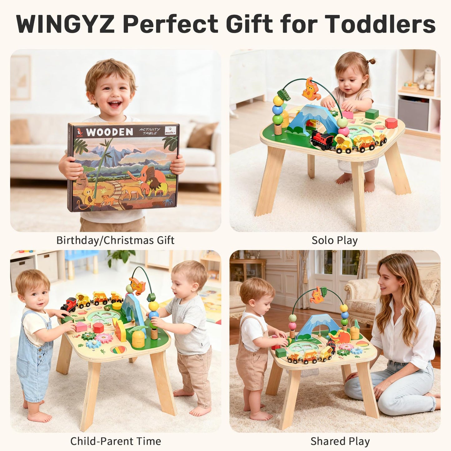 WINGYZ 9-in-1 Activity Table