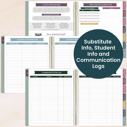 bloom daily planners 2026-2027 Teacher Planners