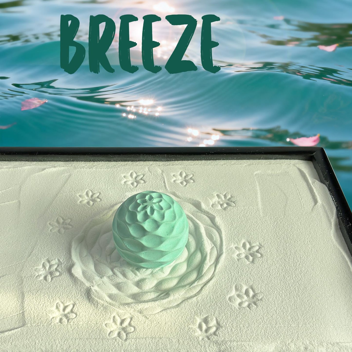AOVOA Zen Garden for Desk, Zen Meditation Gift with Spheres