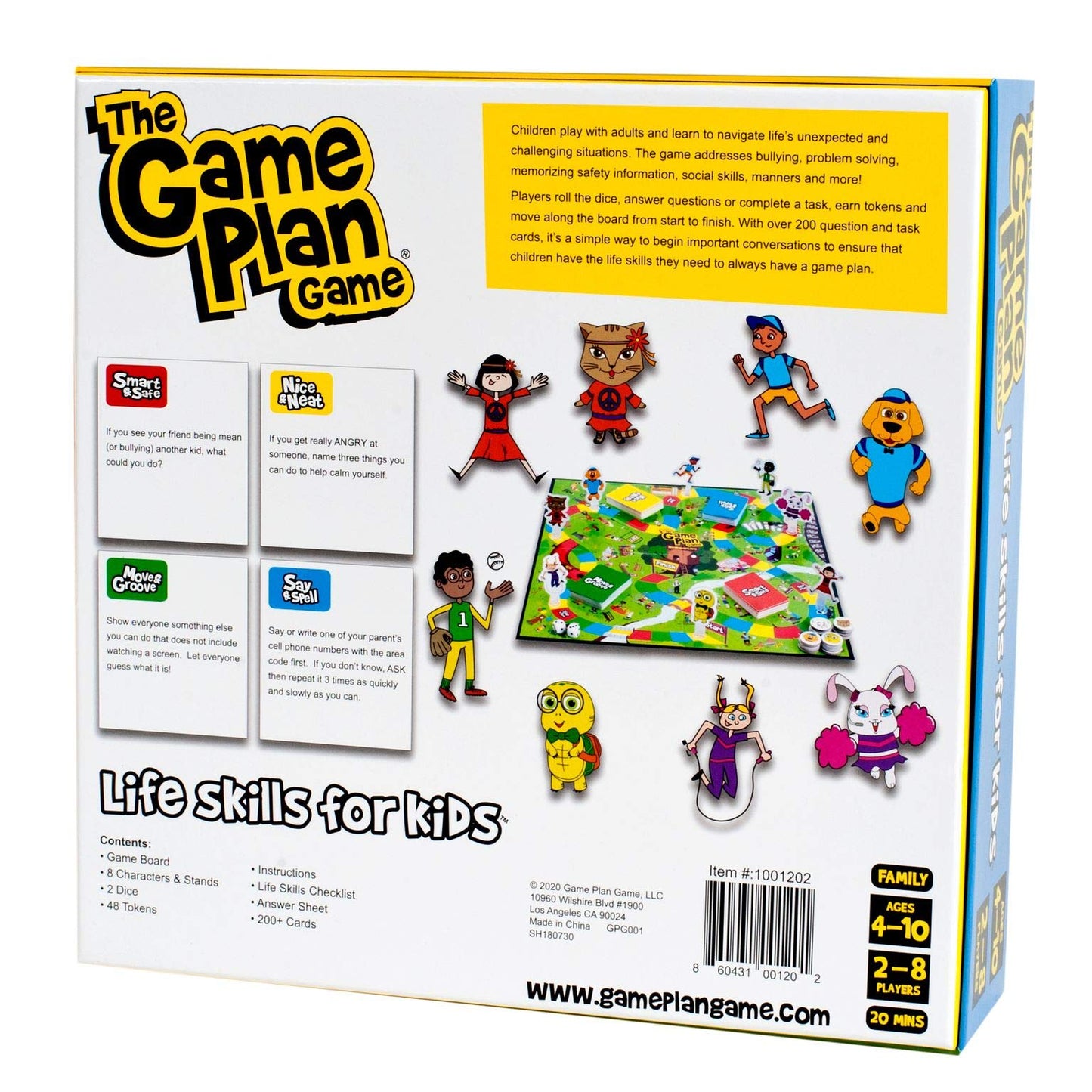 Social Skills & Life Skills Board Game for Kids, Feelings & Problem-Solving Family Game (Ages 4–10)