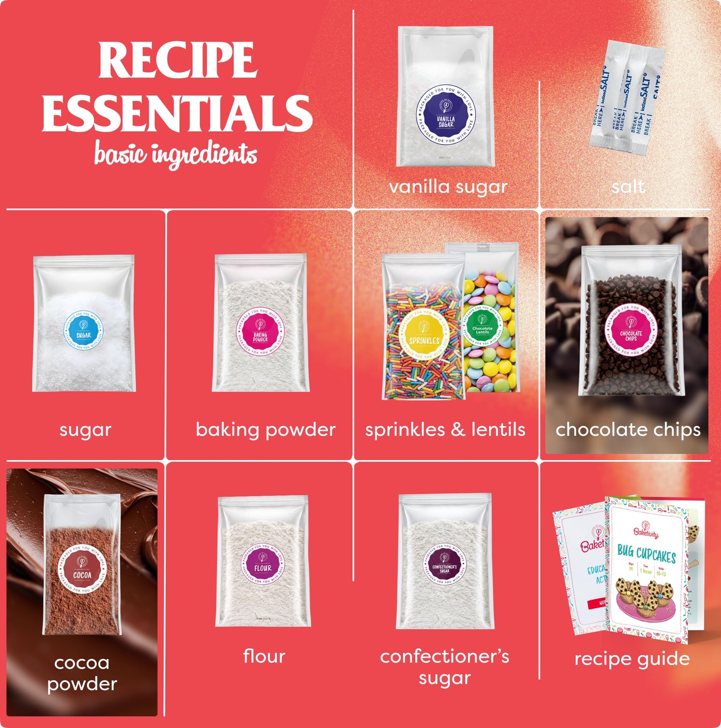 BAKETIVITY Kids Baking DIY Activity Kit - Bake Delicious Vanilla Cake Pops