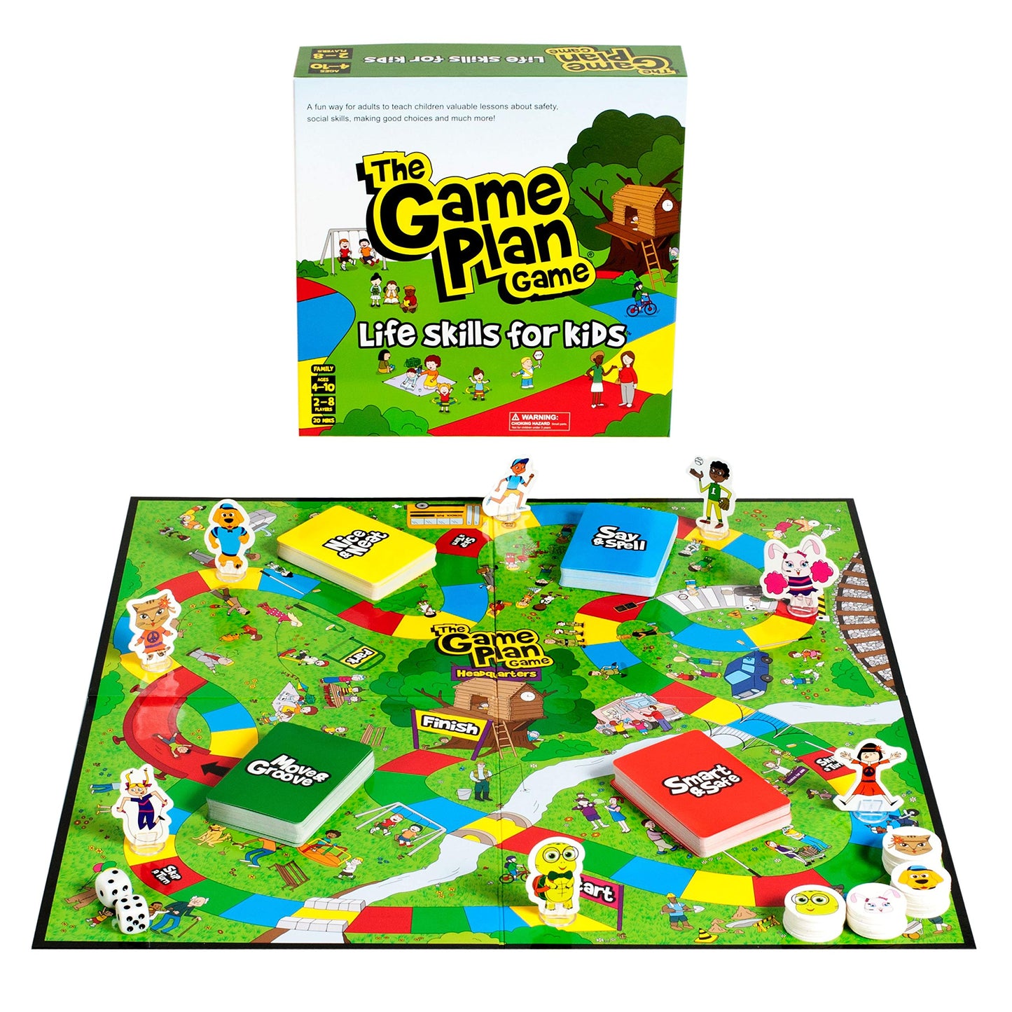 Social Skills & Life Skills Board Game for Kids, Feelings & Problem-Solving Family Game (Ages 4–10)