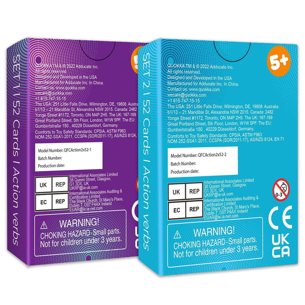 Flash Cards for Speech Development, Vocabulary Learning Set for Kids, Teachers & Parents