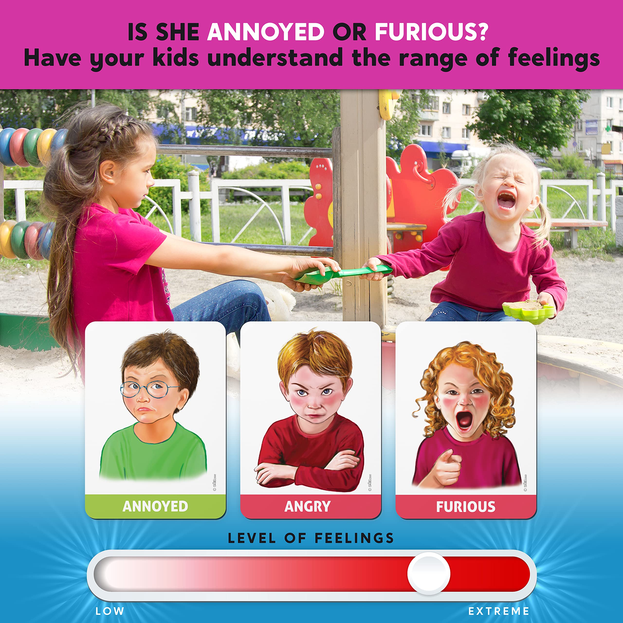 Emotions Bingo Therapy Game for Kids, Social Emotional Learning (SEL) & Social Skills Activity Set