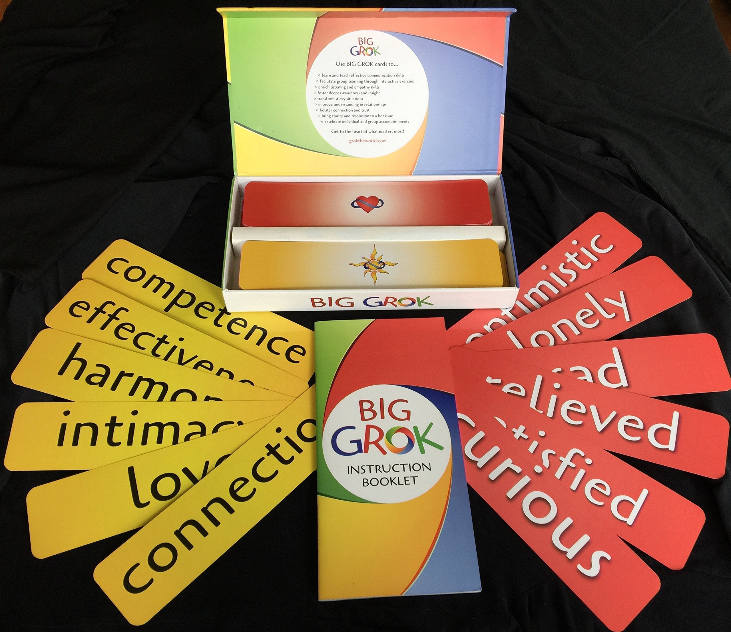 Big Conversation Cards for Large Groups, Feelings & Needs Cards for Empathy & NVC Training Activities
